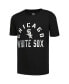 ფოტო #2 პროდუქტის Big Boys Black Chicago White Sox Halftime T-shirt