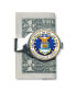 ფოტო #1 პროდუქტის Men's Money Clip W/Colorized Air Force JFK Half Dollar