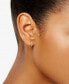ფოტო #2 პროდუქტის Small Twist Hoop Earrings in Sterling Silver, 20mm, Created for Macy's