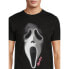 Фото #4 товара Ghostface Big Face Graphic T-Shirt Men's 2XL Black 100% Cotton shortsleeve