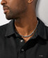 ფოტო #4 პროდუქტის Rhodium-Plated Brass Astor Link Unisex Chain Necklace