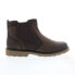 Фото #2 товара Dunham Jake Chelsea CH6619 Mens Brown Extra Wide Leather Chelsea Boots 8