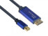 Фото #1 товара Good Connections 4844-SF010B - 1 m - Mini DisplayPort - HDMI - Male - Male - 3840 x 2160 pixels