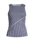 Фото #3 товара Women's Long Chlorine Resistant High Neck UPF 50 Modest Tankini Swimsuit Top