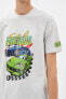 Фото #7 товара Gri Erkek T-Shirt 3SAM11058HK