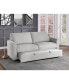 Фото #6 товара White Label Aragon 77" Convertible Studio Sofa with Pull-Out Bed