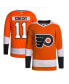 Фото #1 товара Men's Travis Konecny Orange Philadelphia Flyers Authentic Pro Home Player Jersey