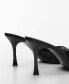 Фото #3 товара Women's Rhinestone Detail Heeled Sandals