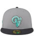 Фото #3 товара Головной убор New Era серый, графитовый Los Angeles Rams Aqua Pop 59FIFTY