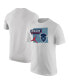 Фото #4 товара Men's White Howard Bison Jumpman Core T-shirt