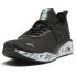 Фото #2 товара Puma Pacer 23 Marble Running Womens Black Sneakers Athletic Shoes 39626302