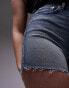 Фото #4 товара Topshop Hourglass comfort stretch denim short in bleach