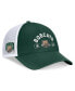 Фото #1 товара Men's Green/White Ohio Bobcats Free Kick Trucker Adjustable Hat