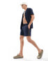 Фото #1 товара Paul Smith towelling shorts with stripe in navy