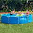 INTEX Metal Frame Round+Filter Pool