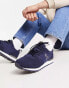 Фото #6 товара Scalpers Canadian trainers in navy and white