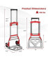 Фото #3 товара Folding Hand Truck with Telescoping Handle and Wheels