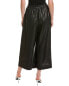 Фото #2 товара Jason Wu Wide Leg Leather Culotte Women's Black 4