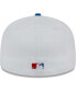 Фото #5 товара Men's White, Red Los Angeles Dodgers Undervisor 59FIFTY Fitted Hat
