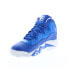 Фото #82 товара Fila MB Night Walk 1BM01747-421 Mens Blue Leather Athletic Basketball Shoes