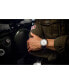 ფოტო #6 პროდუქტის Men's Swiss Toccata Black Leather Strap Watch 39mm