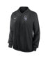 Women's Black Colorado Rockies Authentic Collection Team Raglan Performance Full-Zip Jacket