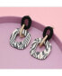 ფოტო #2 პროდუქტის Women's Abstract Drop Earrings