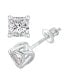 Фото #1 товара GIA Certified Diamond Princess Stud Earrings (1 ct. t.w.) in 14K White Gold