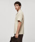 Фото #3 товара Men's Short Sleeve Cotton Linen Shirt