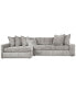 Pherie 131" 2-Pc. Fabric Sectional with Cuddler, Created for Macy's