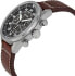 Фото #4 товара Citizen Men's Chronograph Eco-Drive Watch with Leather Strap