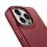 Фото #15 товара Skórzane etui iPhone 14 Pro z klapką magnetyczne MagSafe CE Premium Leather bordowy