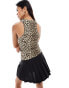 Фото #2 товара Stradivarius STR vest in leopard print