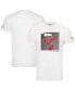 ფოტო #2 პროდუქტის Men's and Women's White Chicago Bulls 1966 Collection Bingham T-shirt