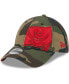 Фото #1 товара Men's Camo Tampa Bay Buccaneers Punched Out 39THIRTY Flex Hat