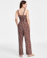 Women's Chain-Strap Tie-Waist Jumpsuit, Created for Macy's