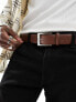 New Look formal belt in tan