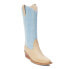 Фото #2 товара COCONUTS by Matisse Banks Pointed Toe Cowboy Womens Beige, Blue Casual Boots BA