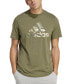 Фото #1 товара Men's Camo Big Logo T-Shirt