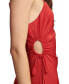 Фото #4 товара Women's Cutout Apron-Neck Midi Dress