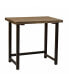 Фото #1 товара Маленький металлический и деревянный столик Alaterre Furniture Pomona 32" W