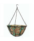 Фото #1 товара Hanging Basket with Fabric Coco Liner, 12 diameter