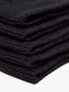 Weekday ribbed socks 5-pack in Black