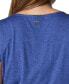 Фото #3 товара Plus Size Pacific Haze™ Short-Sleeve T-Shirt Dress, Created for Macy's