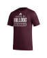 Фото #3 товара Men's Maroon Mississippi State Bulldogs AEROREADY Pregame T-shirt