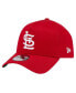 Фото #1 товара Men's Red St. Louis Cardinals Team Color A-Frame 9FORTY Adjustable Hat