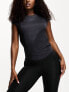 Фото #1 товара Nike Running Run Division Dri-Fit pattern short sleeve t-shirt in black