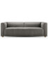 Matteo 94.5" Nubuck Leather Sofa - фото #2