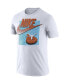 ფოტო #3 პროდუქტის Men's White Texas Longhorns Swoosh Spring Break T-shirt