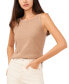 Фото #1 товара Women's Crewneck Sleeveless Sweater